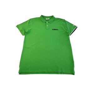 Iceberg Green Cotton Men Polo Men's Shirt